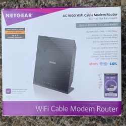 NETGEAR Cable Modem Wi-Fi Router Combo