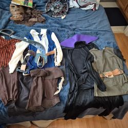 Halloween Costumes, Pirate, Vampire, Soldier, Etc