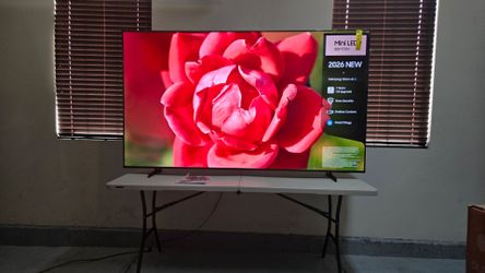New 85 Inch Mini LED M70 Samsung Smart TV 4K UHD. Brand new 2026 Model