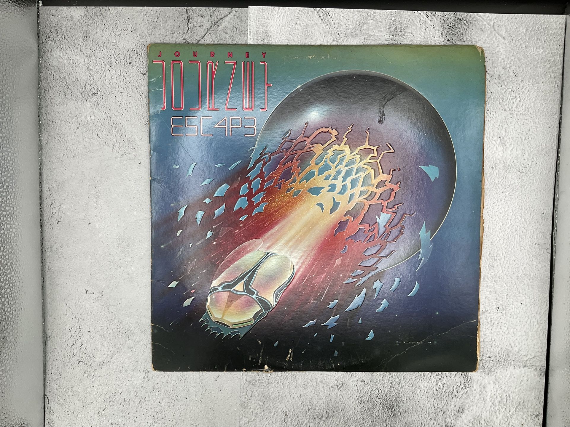 Journey “ESC4P3” Album Vinyl Record LP