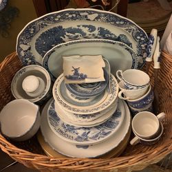 Blue Dishes