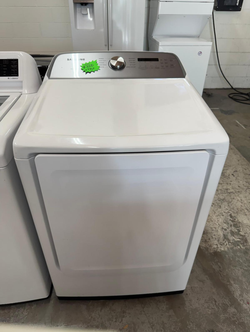 Samsung Electric Dryer – Front Load, White, Clean and Ready