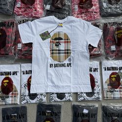 Burberry BAPE Shirt - Size Small, Medium, Large