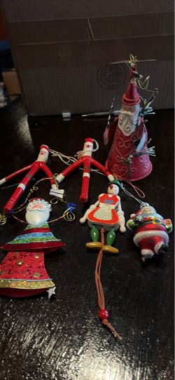 Vintage Christmas Ornament Collection Lot