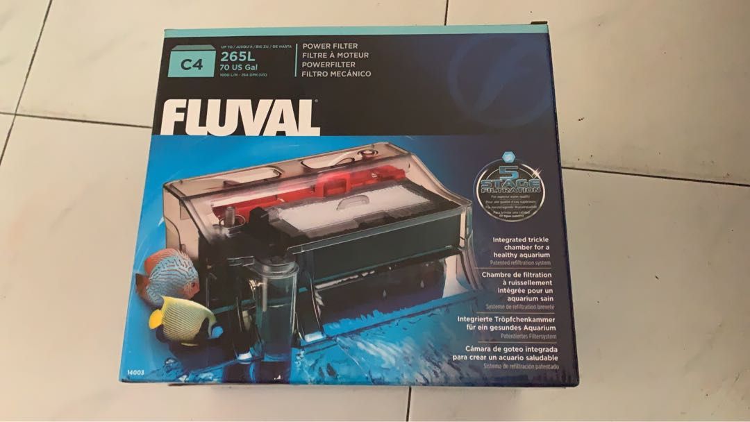 Fluval C4 Aquarium Fish Tank Filter - Brand New Sealed in Box