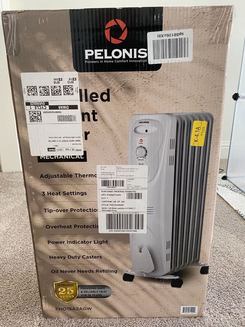 Portable Radiant Heater—Like New