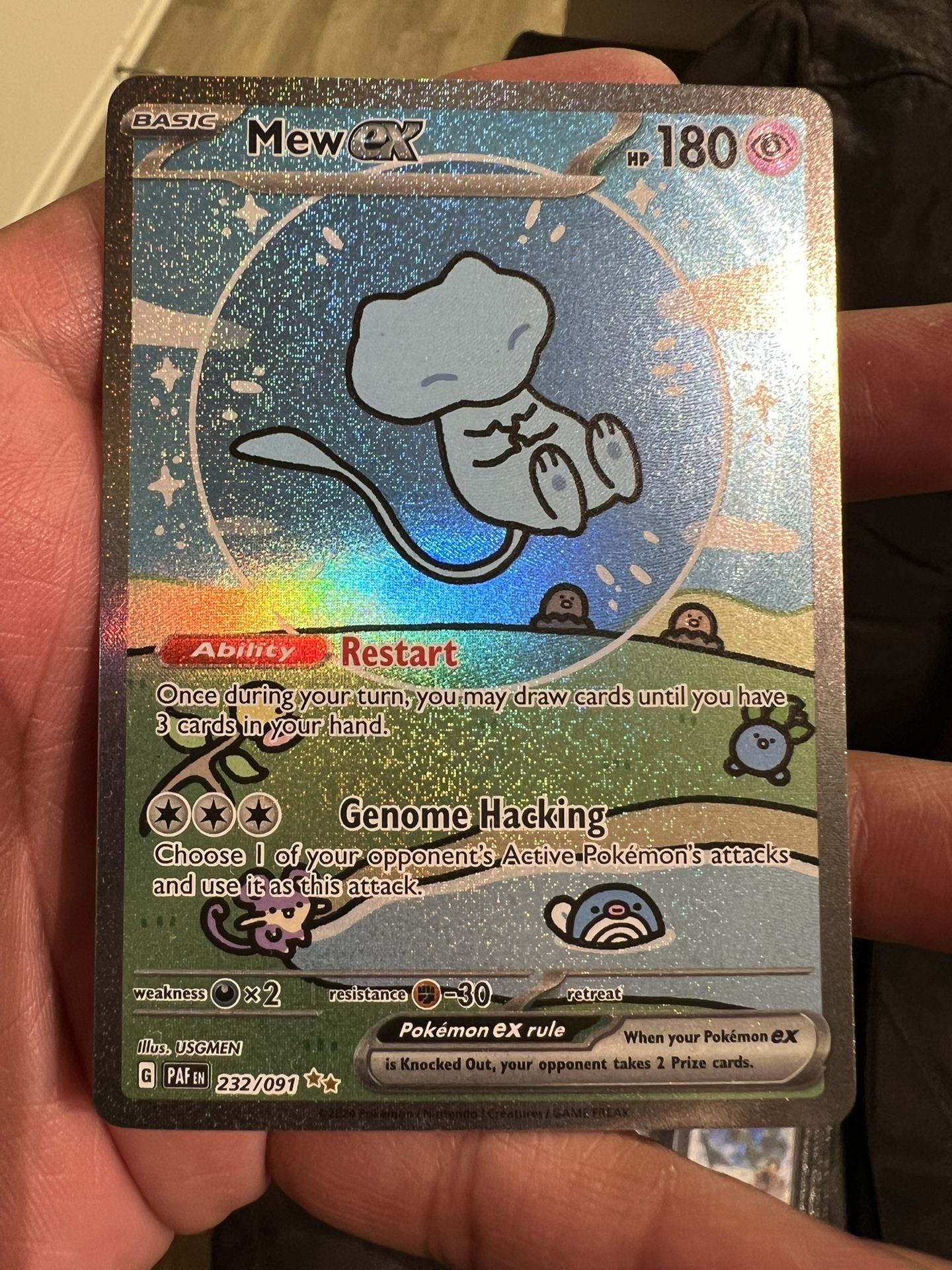 Bubble mew Pokemon MINTY