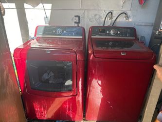 wash and dryer