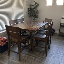 Wood dining table 