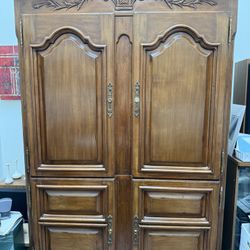 DISCOUNTED Beautiful Armoire HandCrafted By the Renown Wellesley Guild 