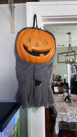Halloween Pumpkin Head Mask