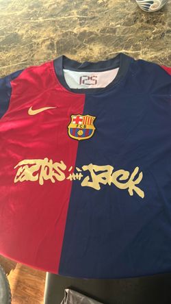 Lamine yamal jersey x Travis Scott