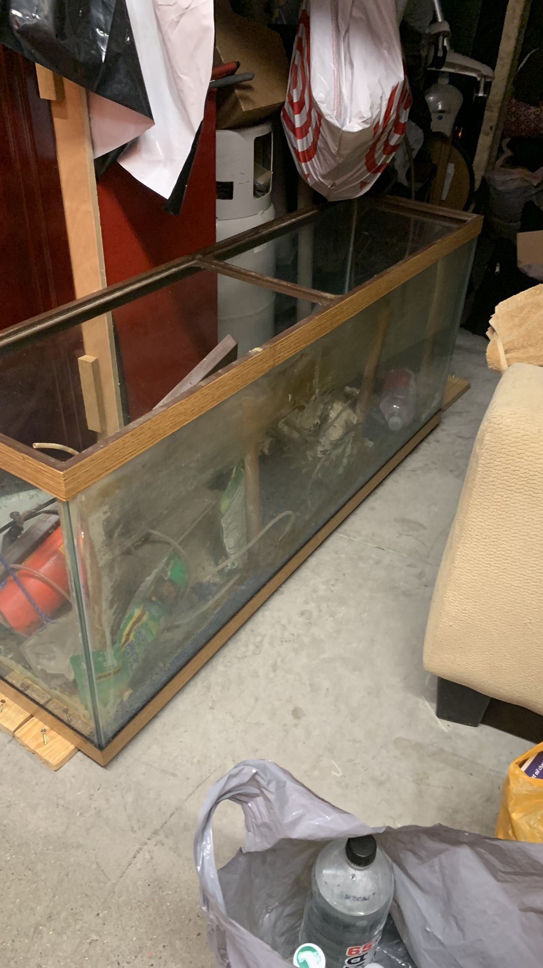 55 Gallon Glass Aquarium Fish Tank