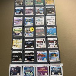 Nintendo DS & 3DS Games Tested Prices In Description