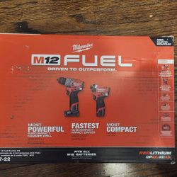 Milwakee M12 Fuel Combo