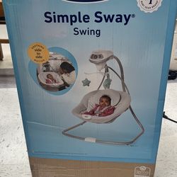 Simple sway swing