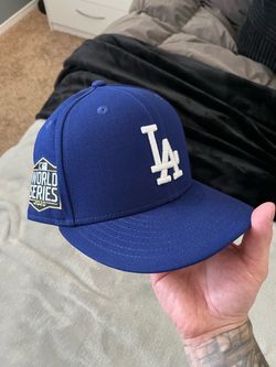 Los Angeles dodgers World Series hat size 7