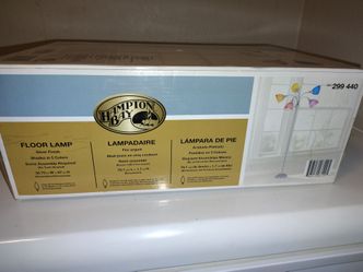 Hampton Bay floor lamp