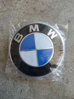 New Bmw emblem badge hood trunk