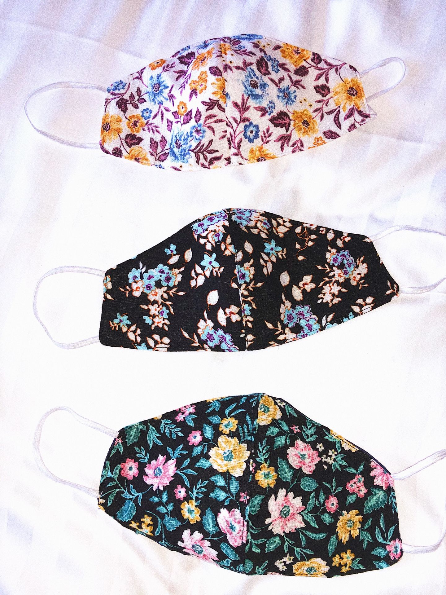 Floral Face Masks