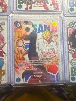 New round 1 x one piece sanji english