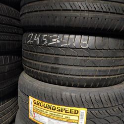 One Used 245/35/18 Used