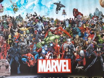 Disney Marvel Family Poster