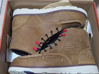 BRUNT Men's Work Boots Size 13 Waterproof Leather Brand New