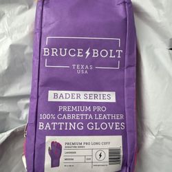 Bruce Bolt Batting Gloves Adult Medium