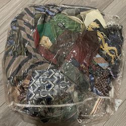 Full Bag Of Assorted Men's Ties