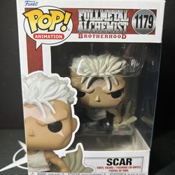 Funko pop full metal alchemist scar