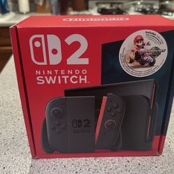 Nintendo Switch 2 Mario Kart World Bundle - Brand New Sealed