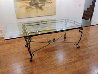 Glass Top ONLY 3/4" Thick 96" x 46"