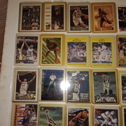 Lot Of Basketball, Baseball And Football Cards. 