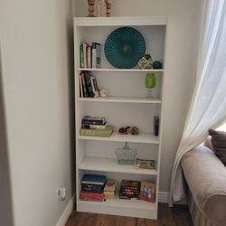 White Bookcase 