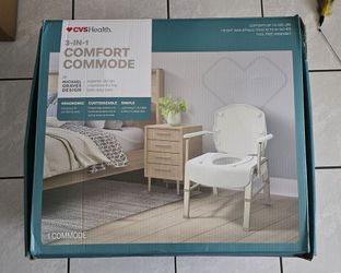 CVS Health 3-in-1 Comfort Commode by Michael Graves Design