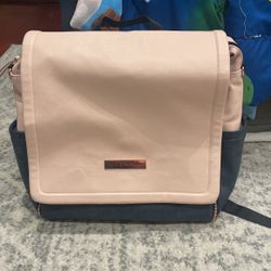 Petunia Pickle bottom Diaper Bag-indigo blush