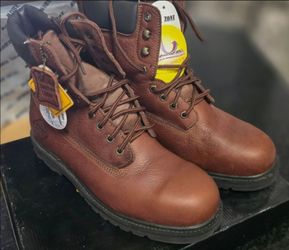 Work zone work boots size 10