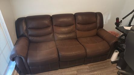 Brown couch