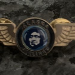 Vintage Alaskan Airlines Pin