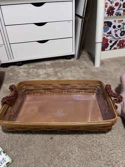 Longaberger serving basket