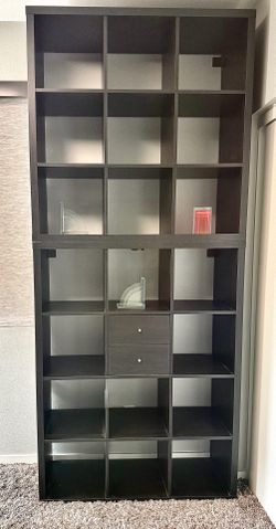 Like New 21-Cubby Storage Shelf / Bookcase In Beautiful Shape!