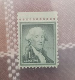 Early 1900's Uncirculated George Washington Green Stamp (Highly Collected Stamp) 