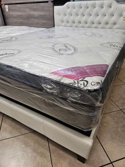 Bamboo Pillowtop  __ Queen set $249 >> 12" Thick