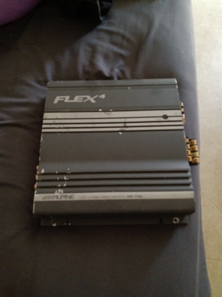 Alpine Flex 4 Channel Amp O.B.O