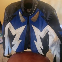 Tennis Motorcycle Leather Jacket