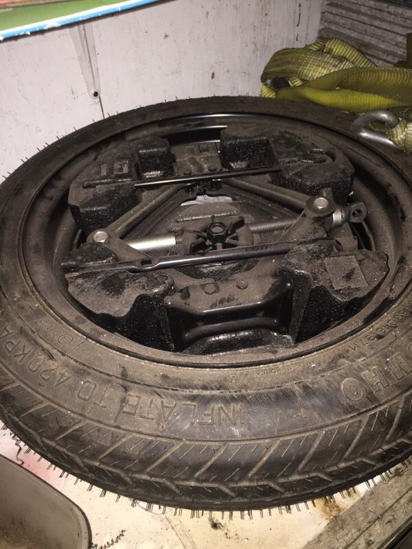 16" brand new spare tire kit 5x114.3