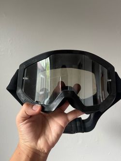 100% Black Motocross Goggles