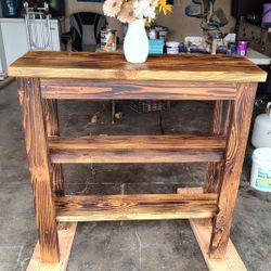 Mesa De Madera Estilo Rústico 