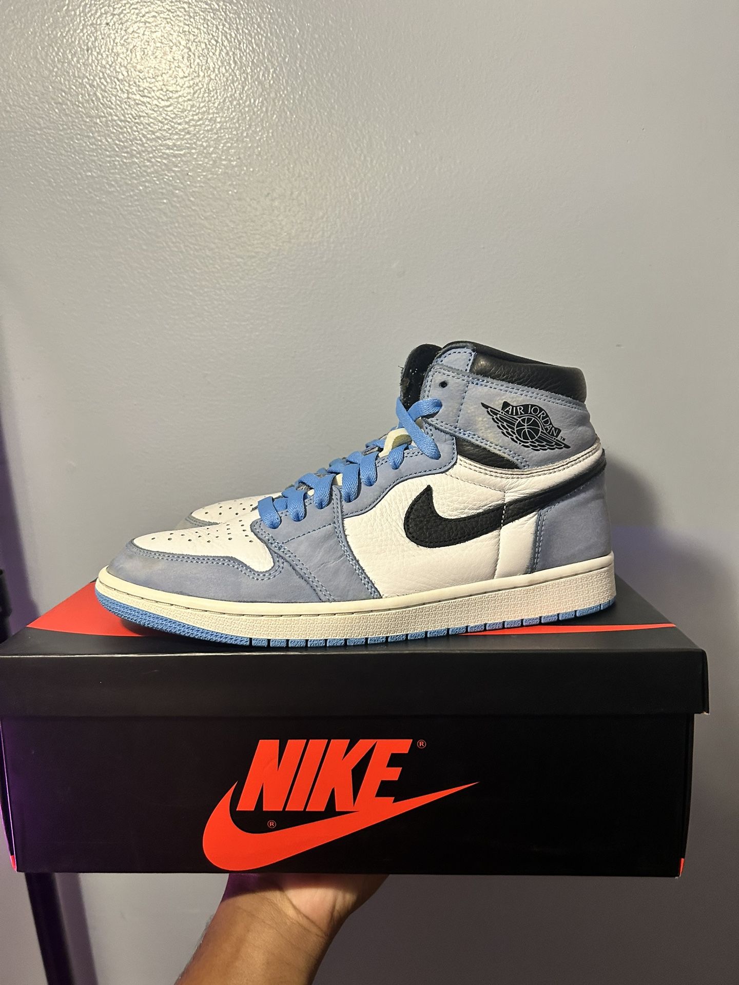 Jordan 1 University Blue Size 10